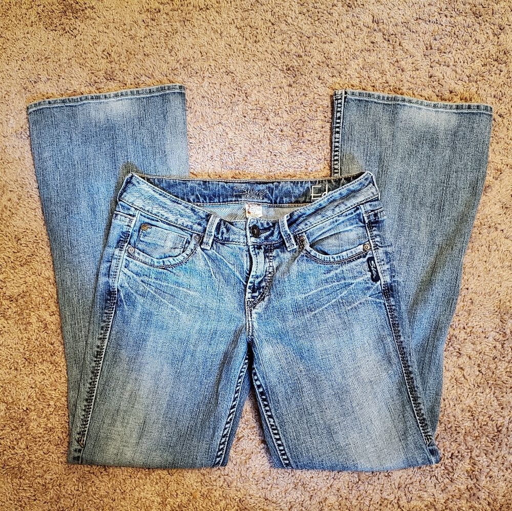 Silver jeans